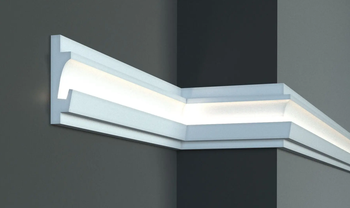 Карниз для LED освещения серия D Tesori KD 401 1150 мм - изображение 2