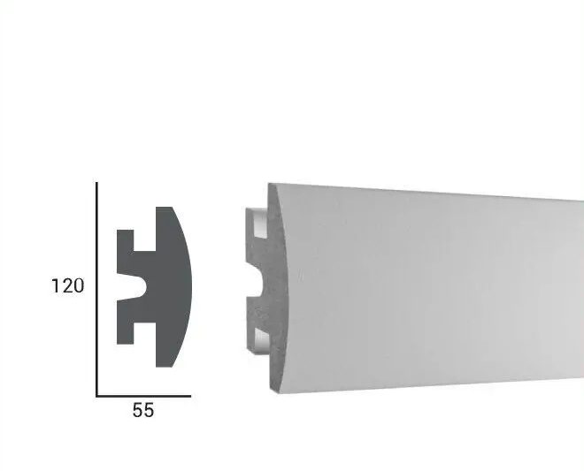 Карниз для LED освещения серия D Tesori KD 306 1150 мм - изображение 3