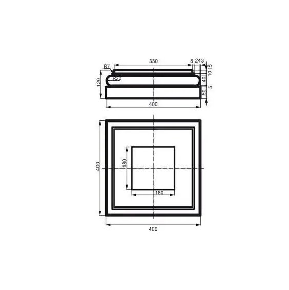 База колонны фасадной Prestige Decor LC 114-3 - изображение 2