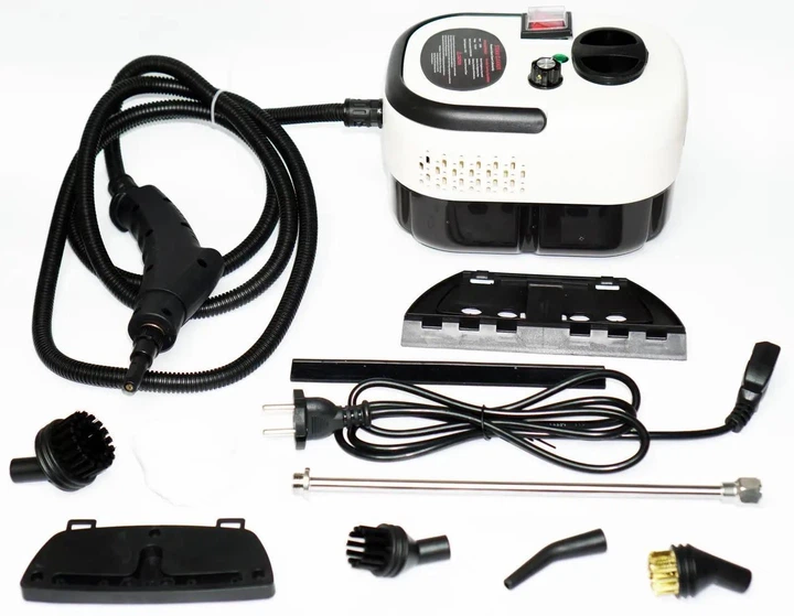 Пароочиститель портативный ручной TOPA Парогенератор Steam Cleaner 2500 Вт 3 бар 1200 мл нагрев за 30 секунд 6 режимов - изображение 4