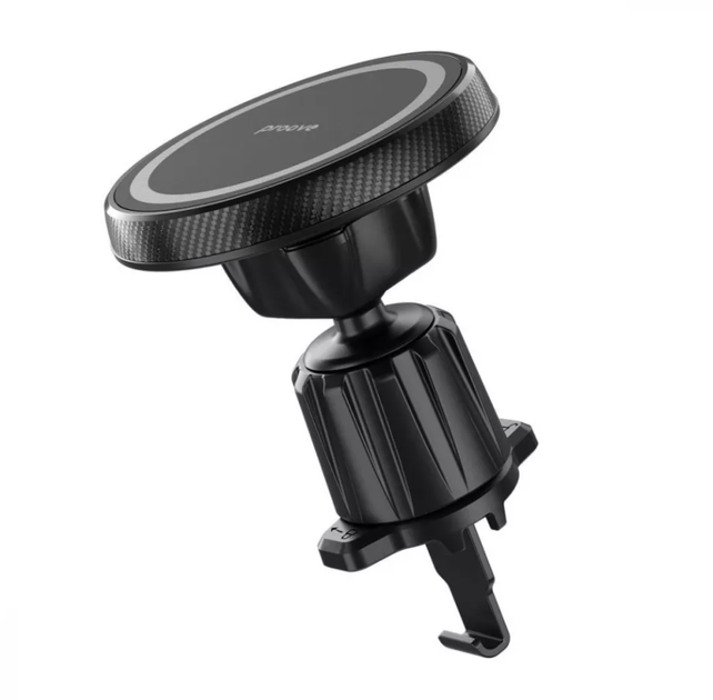 Держатель телефона в авто Proove Carbon Magnetic Air Outlet Car Mount Magnetic Ring - Фото 4 Держатель телефона в авто Proove Carbon Magnetic Air Outlet Car Mount Magnetic Ring - изображение 4
