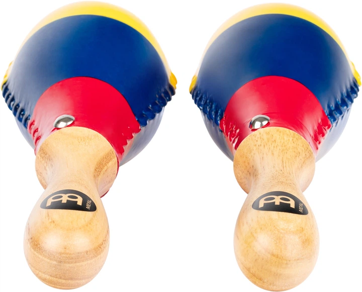 Маракаси MEINL Rawhide Maracas Traditional Colombia Flag MSM3CO - изображение 2