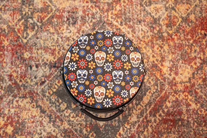 Джембе MEINL Jumbo Series Day of the Dead Djembe 12" JD12DA-DH - изображение 15