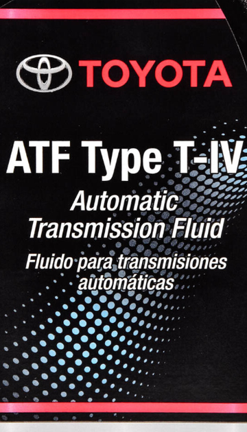 Трансмиссионное масло TOYOTA 00279000T4 АКПП ATF Type T-IV - 0,946л - изображение 2