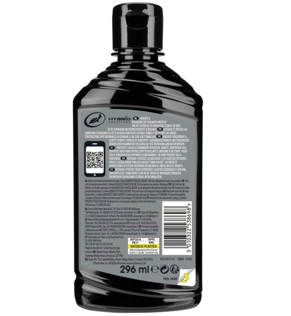 Відновлювач пластику TURTLE WAX TW 53869 Hibrid Solutions реставратор з графеном - 296мл - зображення 2
