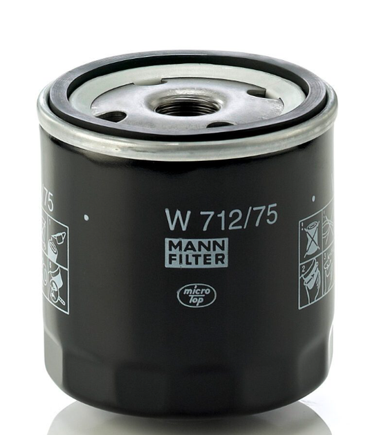 Фильтр масла MANN W712/75 (Opel,Daewoo.Lanos) - изображение 2
