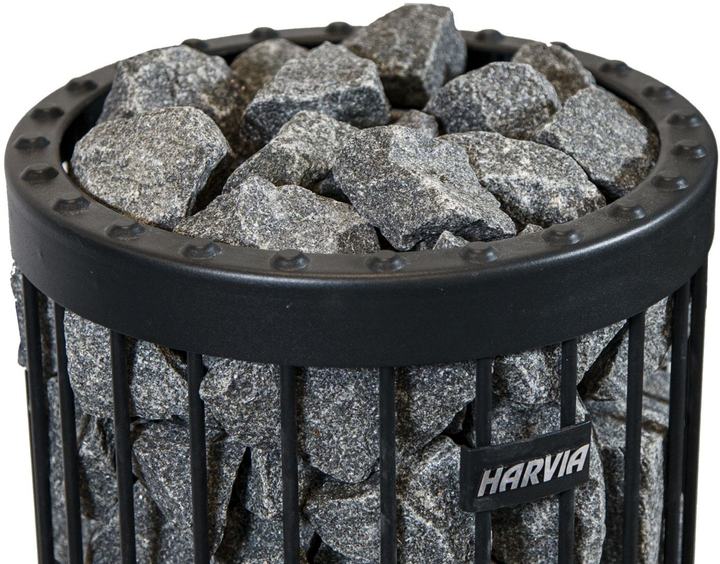 Kamień do sauny Harvia Olivine diabase 10-15 cm 20 kg Grey (AC3020) - obraz 2