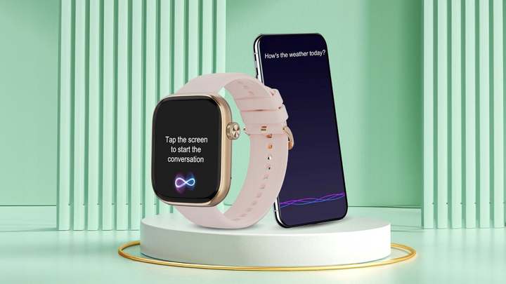 Smartwatch iMiki ST2 Gold (6973626300455) - obraz 7