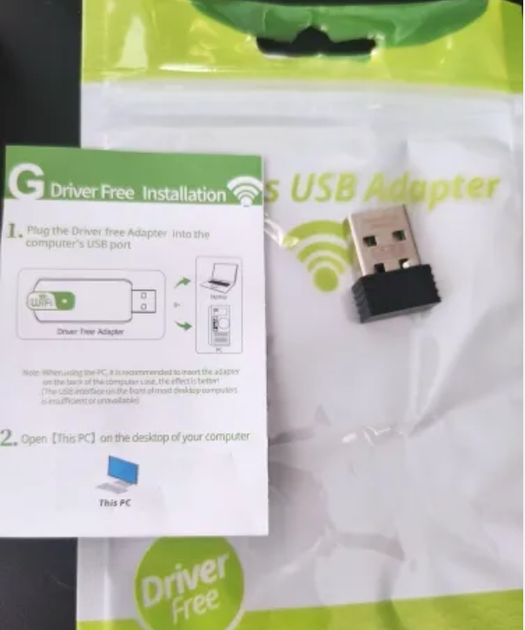 WIFI 6 USB адаптер для комп'ютерів, телевізорів Т2 приставок медіа приставок - зображення 7