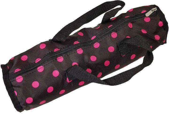 Łóżeczko dla lalek Lean Toys Alice kołyska Czarno-różowy (5903802452914) - obraz 3