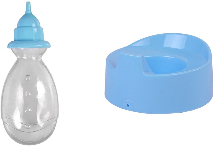 Пупс Lean Toys з функцією пісяння Blue 24 см (5904204759267) - зображення 4