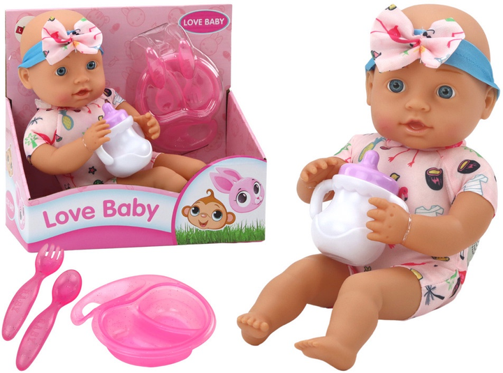Пупс Lean Toys з аксесуарами Pink 31 см (5905991004073) - зображення 2