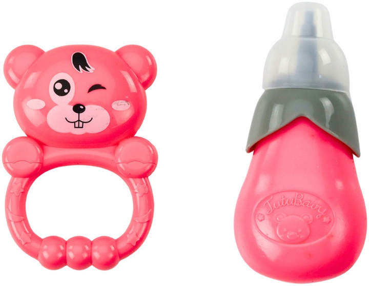 Пупс Lean Toys з функцією пісяння Light Pink 33 см (5905991009436) - зображення 5