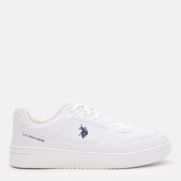 Чоловічі снікери U.S. Polo Assn 4W,Lee 4Pr 101571985 41 Білі (8684317774919) - зображення 1