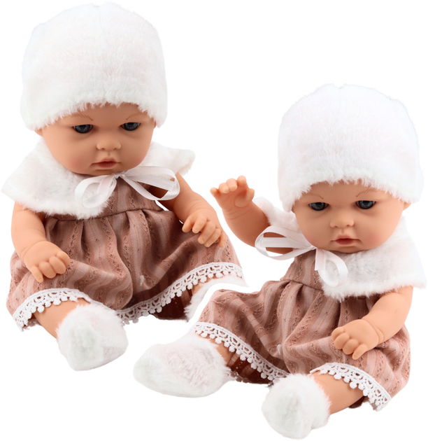 Пупс Lean Toys у сукні Beige 30 см (5905991055822 ) - зображення 3