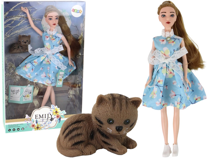 Лялька Lean Toys Емілі з аксесуарами 30 см (5905679070109) - зображення 2