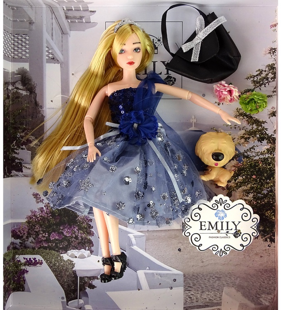 Лялька Lean Toys Емілі з аксесуарами 30 см (5905515359894) - зображення 2