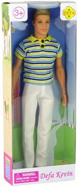 Лялька Lean Toys Кевін хлопчик зі світлим волоссям 31 см (5905515352420) - зображення 1