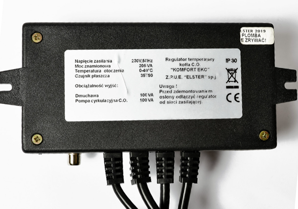 Автоматика для твердопаливних котлів Elster Komfort Eko P - изображение 3