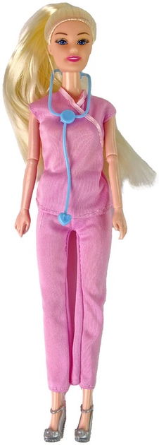 Zestaw lalek Lean Toys Lekarz 30 cm + Niemowlę 5 cm + Akcesoria (5905679072561) - obraz 5