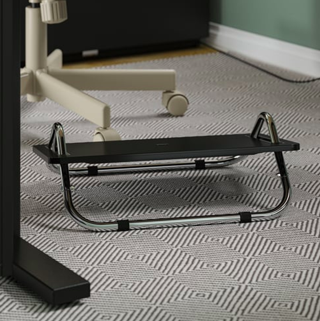 Підставка для ніг IKEA DAGOTTO Чорна 402.409.89 - зображення 4