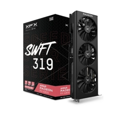 Видеокарта XFX Radeon RX 6800 Speedster SWFT 319 (RX-68XLAQFD9) - изображение 3