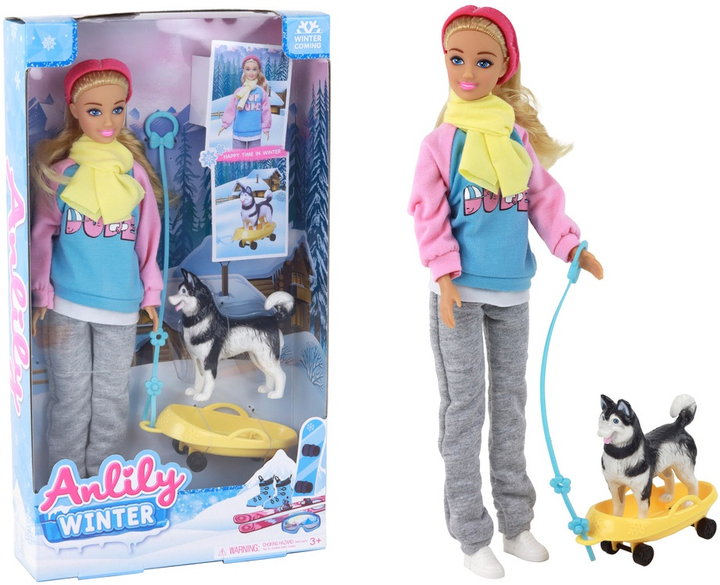 Lalka Lean Toys Anlily z akcesoriami 29.5 cm (5905884455029) - obraz 2