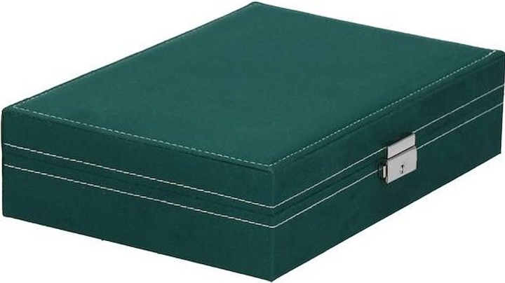 Шкатулка для прикрас Springos HA1043 зелена 29 x 19.5 x 7 см (5907719433141) - зображення 1