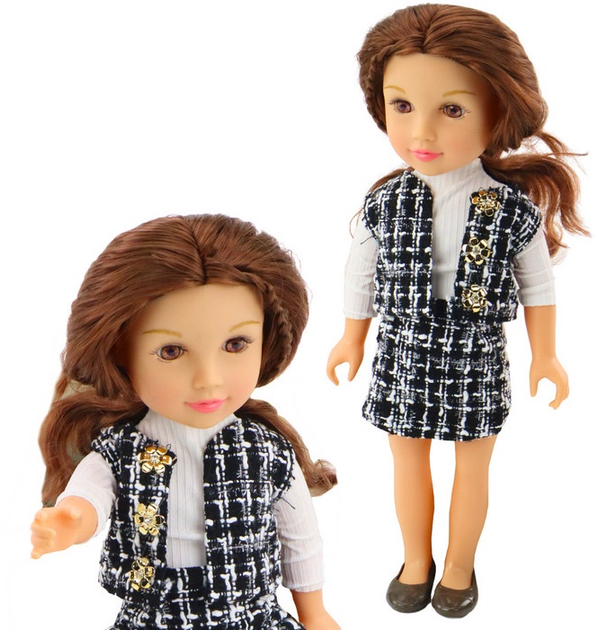 Lalka Lean Toys z akcesoriami 44 cm (5905991009368) - obraz 3
