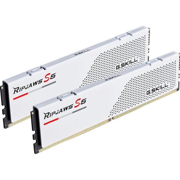 G.SKILL Ripjaws 32GB(2×16GB) DDR5 ホワイト Оперативная память G.Skill DDR5 32GB (2x16GB) 6000Mhz Ripjaws S5