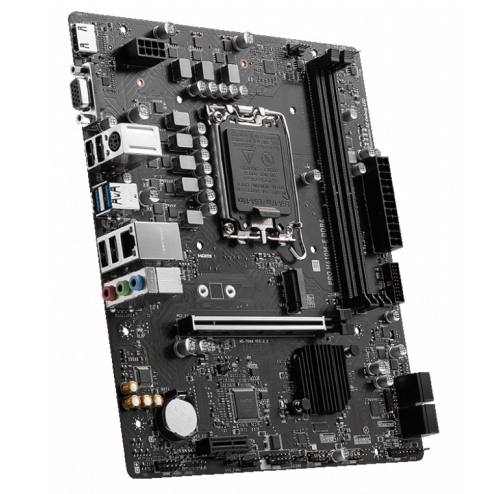 Материнская плата MSI PRO H610M-E DDR4 - Фото 3 Материнская плата MSI PRO H610M-E DDR4 - изображение 3