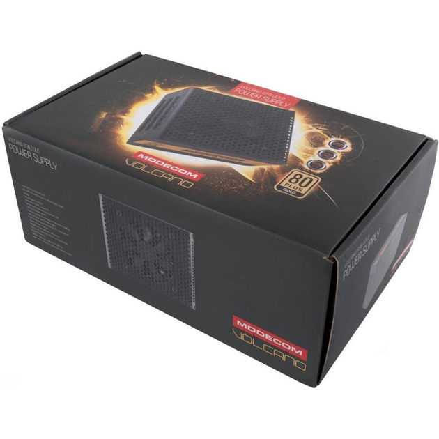 Блок питания Modecom Volcano 650 Gold (ZAS-MC90-SM-650-ATX-VOLCA) - изображение 2