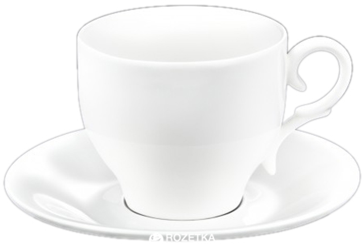 Акція на Чашка чайна з блюдцем Wilmax 330 мл (WL-993105) від Rozetka