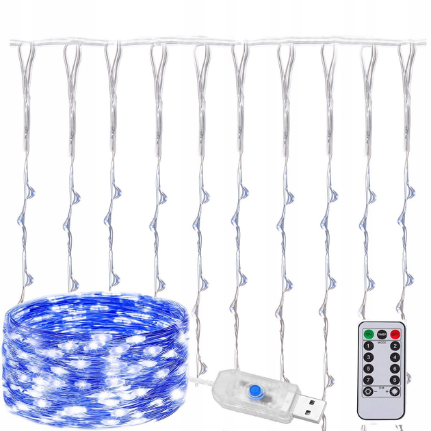 Гірлянда Springos CL4024 300 LED - зображення 2
