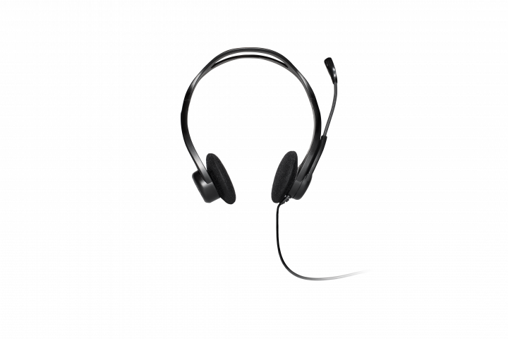 Комп'ютерна гарнітура Logitech PC 960 Stereo Headset USB (981-000100) - Фото 2 Комп'ютерна гарнітура Logitech PC 960 Stereo Headset USB (981-000100) - зображення 2