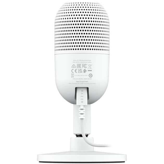 Мікрофон для стрімінгу, подкастів Razer Seiren V3 Mini White (RZ19-05050300-R3M1) - Фото 3 Мікрофон для стрімінгу, подкастів Razer Seiren V3 Mini White (RZ19-05050300-R3M1) - зображення 3