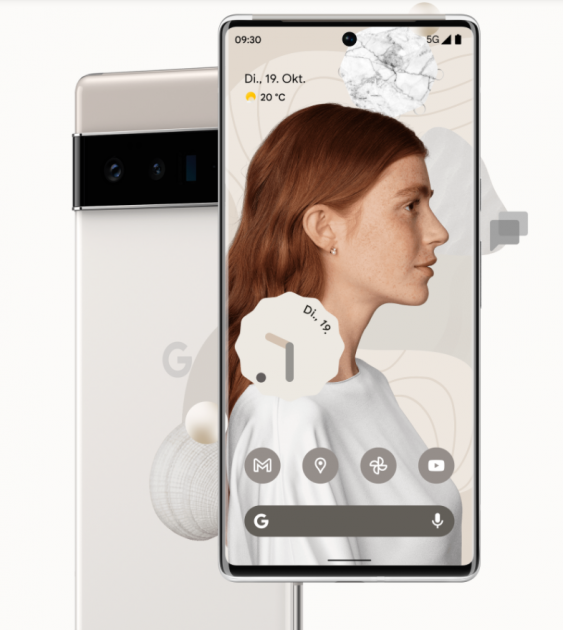 Google Pixel 6 Pro 12/128GB Cloudy White - Фото 2 Google Pixel 6 Pro 12/128GB Cloudy White - изображение 2