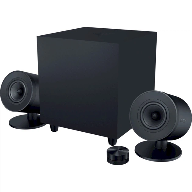 Колонки для компьютера Razer Nommo V2 PRO Black (RZ05-04740100-R3G1) - Фото 4 Колонки для компьютера Razer Nommo V2 PRO Black (RZ05-04740100-R3G1) - изображение 4