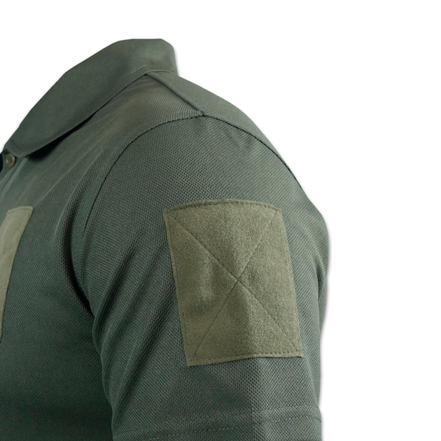 Тактична футболка поло олива Military (52р) - зображення 4