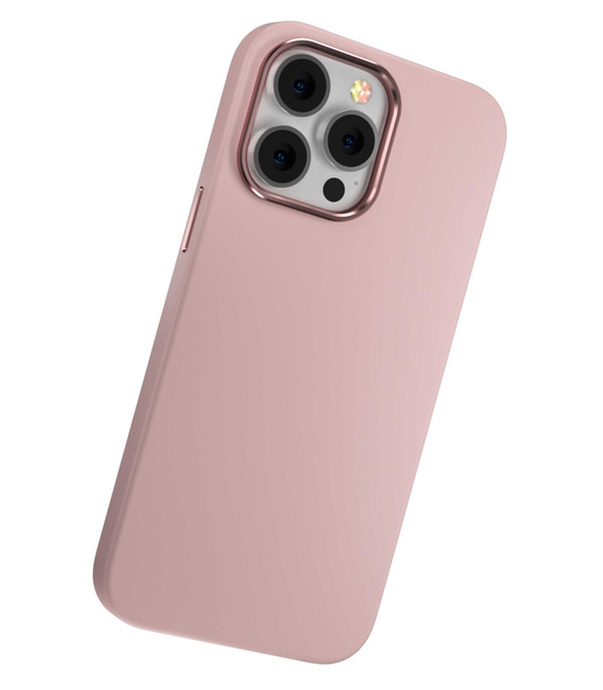 Чехол-накладка Comma для Apple iPhone 16 Pro | Nature Series Magsafe Silicone Case (pink sand) - Фото 2 Чехол-накладка Comma для Apple iPhone 16 Pro | Nature Series Magsafe Silicone Case (pink sand) - изображение 2