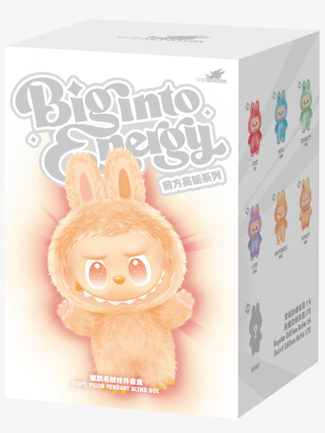 ラブブ　big into Energy LUCK Лабубу Labubu Big into Energy series 3 поколение серия