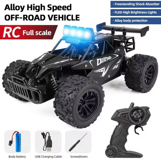 Машинка внедорожник баги 1:16 на радиоуправлении 20км/ч 2WD Black - Фото 2 Машинка внедорожник баги 1:16 на радиоуправлении 20км/ч 2WD Black - изображение 2