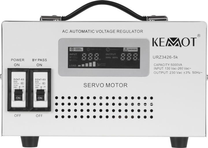 Stabilizator napięcia Kemot MSER-5000 5000VA 3% (5901890115810) - obraz 2