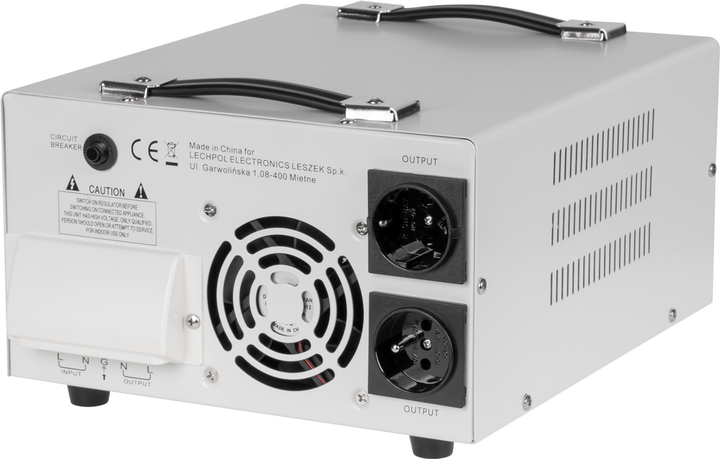Stabilizator napięcia Kemot MSER-5000 5000VA 3% (5901890115810) - obraz 3