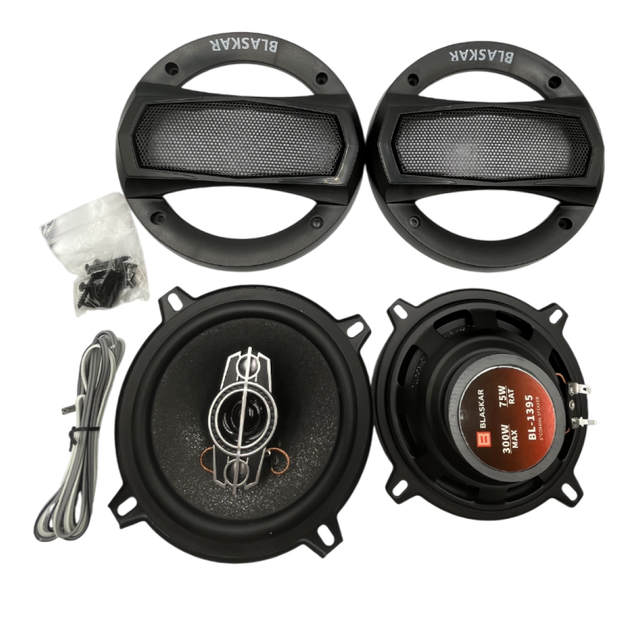 Автомобільна автоакустика кругла 6 дюймів 15 см 12V коаксіальна BLASKAR BL-1695 - зображення 2
