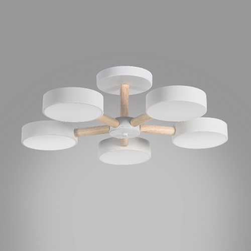 Светодиодный светильник-люстра Ardero AL6195ARD 65W 3000-6500К 5200Лм SCANDY 580х160 мм с ПДУ - изображение 5