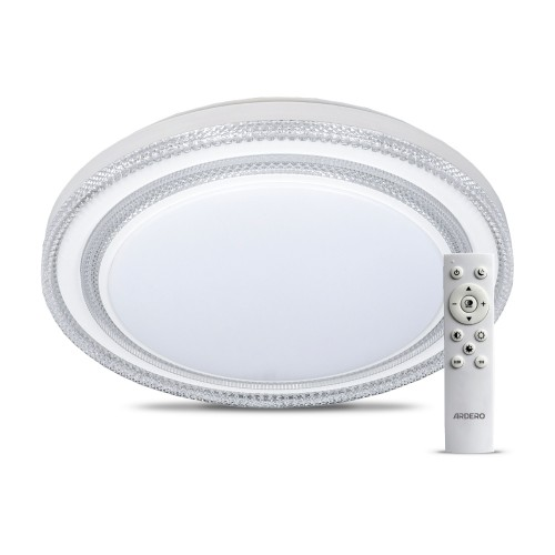 Світлодіодний світильник Ardero AL6060ARD 72W 2700-6500К 5040Лм CRISTAL 500х100 мм - зображення 2