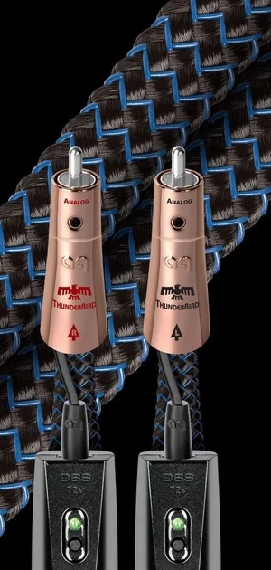 Межблочні кабелі RCA AudioQuest Thunderbird 1.0 м (пара) - зображення 2