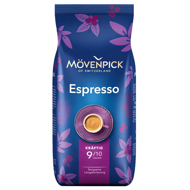 Кофе в зёрнах Movenpick Barista Espresso, 1 кг - Фото 1 Кофе в зёрнах Movenpick Barista Espresso, 1 кг - изображение 1