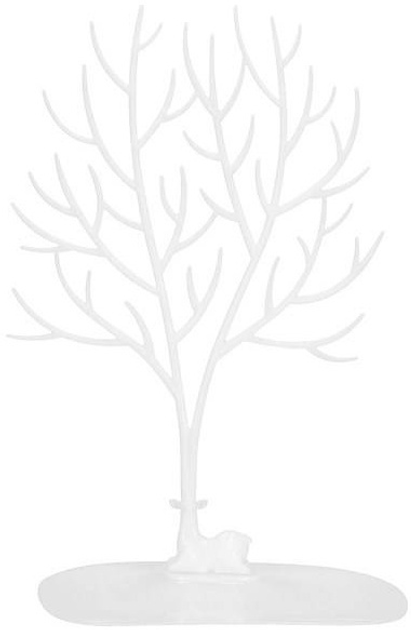 Stojak na biżuterię Springos HA1100 drzewo biały jeleń 41 x 25 x 15 cm (5907719435404) - obraz 2
